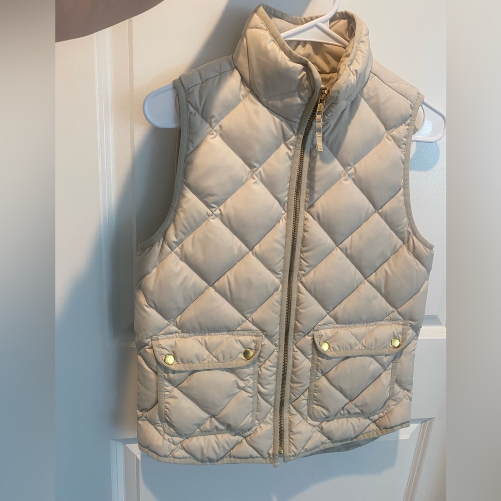 J. Crew Vest (Ivory)